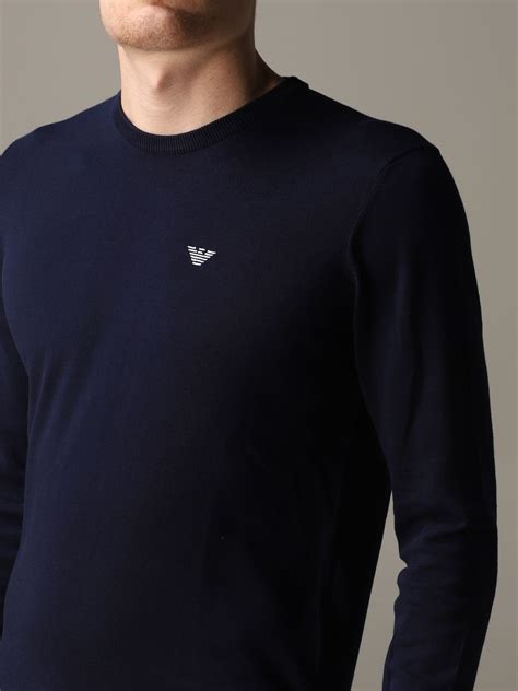 armani jeans mens jumpers|emporio armani sweaters sale men.